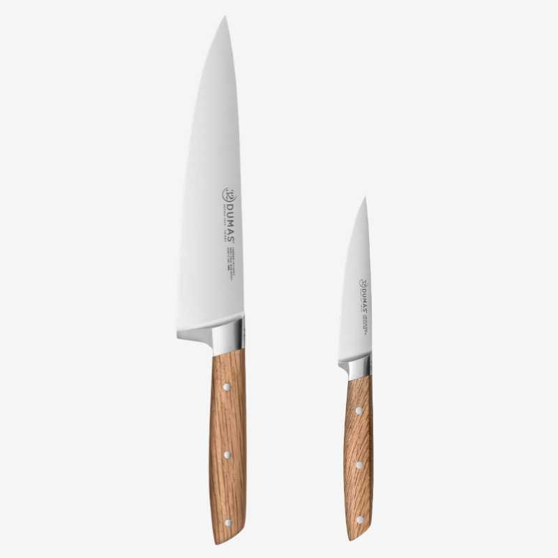 Coffret SIGNATURE Chêne Vert - Chef 20 cm et Office 10 cm